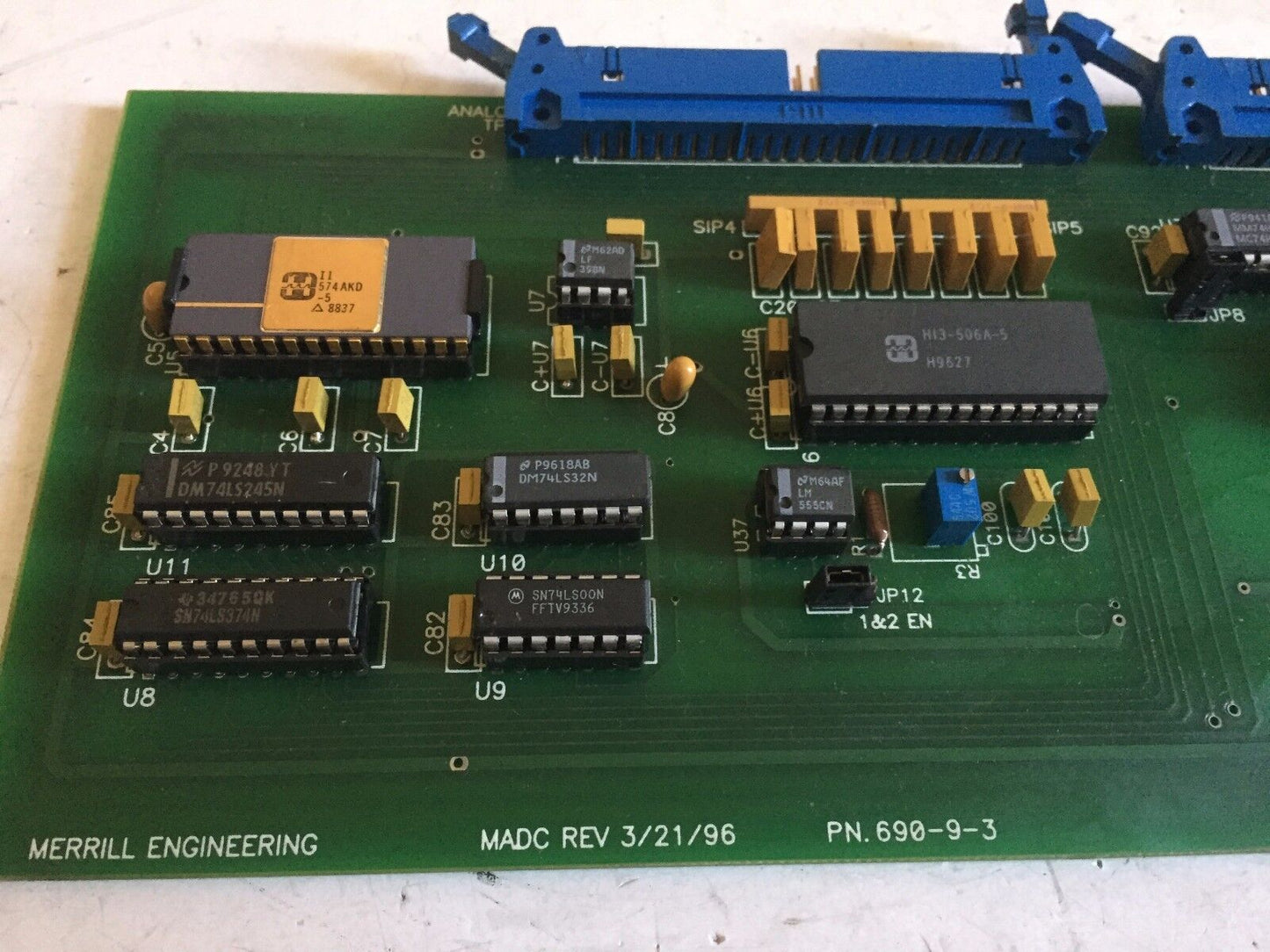 Merrill Engineering 690-9-3 Madc,Merrill 690-9-3 Pcb Board ,Ah