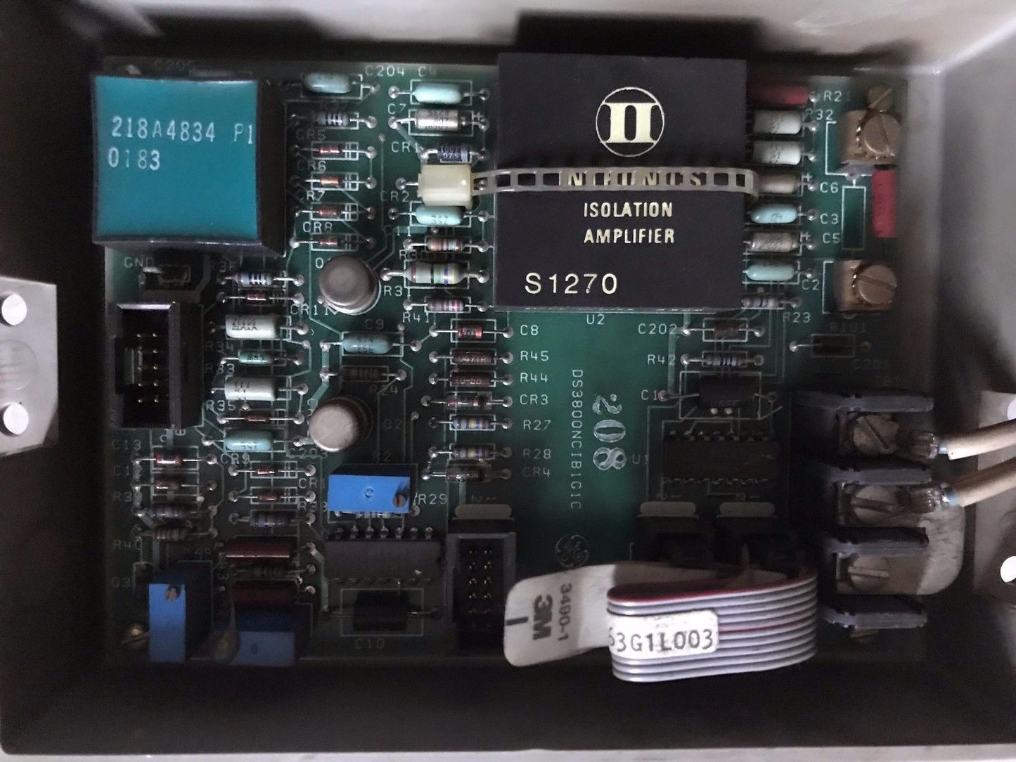 G.E. Ds3820ci2ad21c,General Electric Ds3820c12ad21c Current Isolator Box,Tn