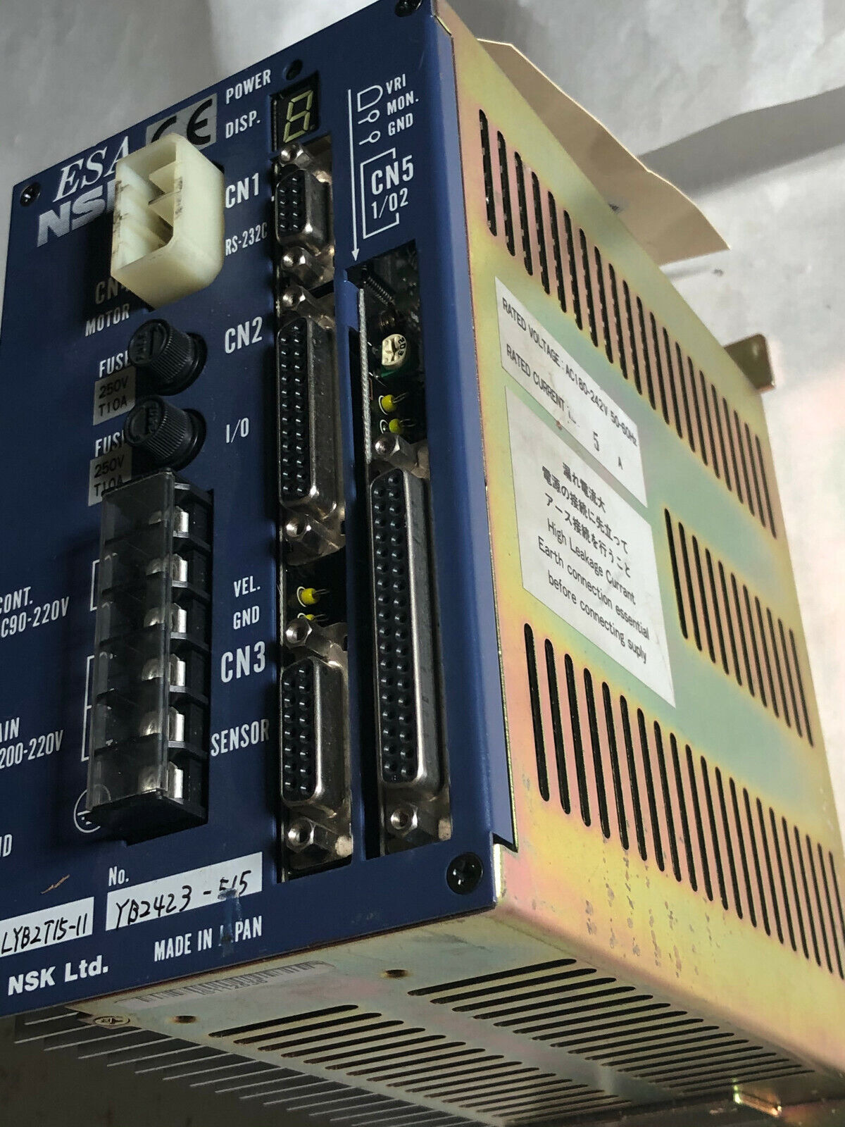 Nsk Esa-Lyb2t15-11,Yb2423-515,Nsk Servo Drive,Esa Nsk,Ac180-242V,An