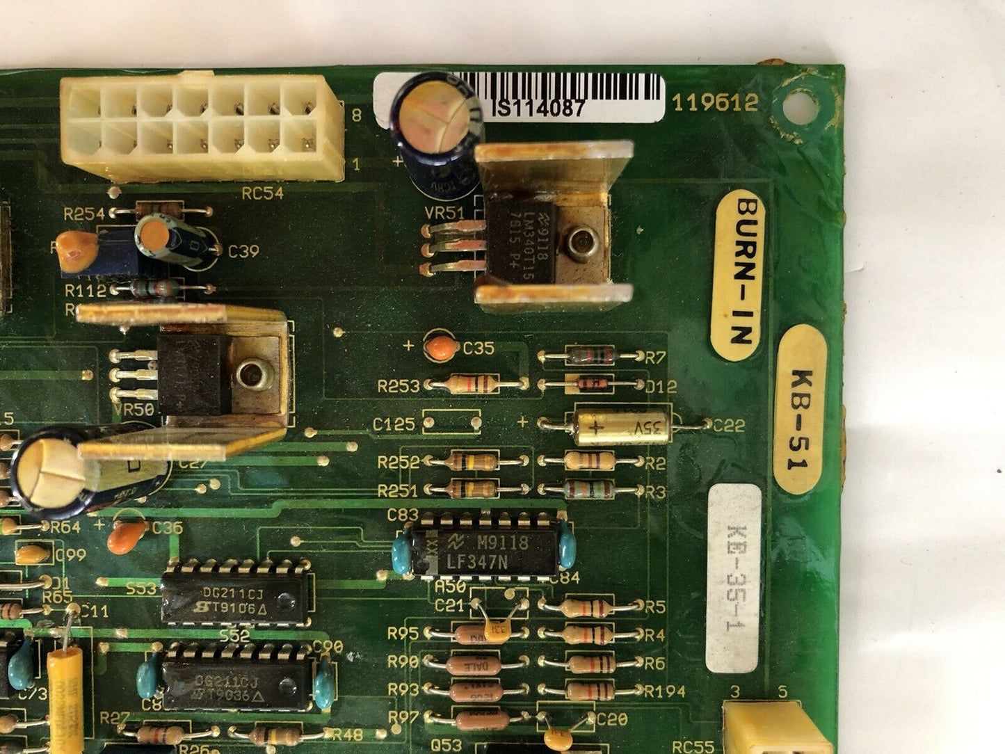 Is114087 119612,119611 Burn-In Kb-51,Ke-35-1 Pcb Board,Dd