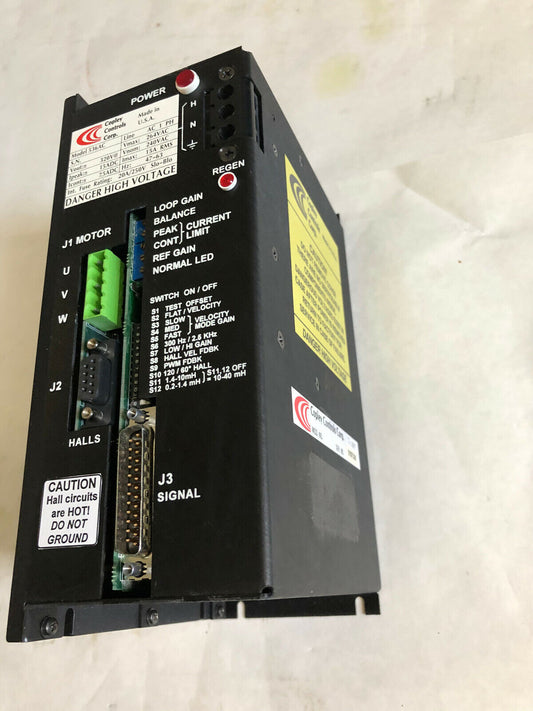 Copley Controls 536Ac Servo Drive/Amplifier 240Vac 1Ph,15A Rms 47-63,Ap