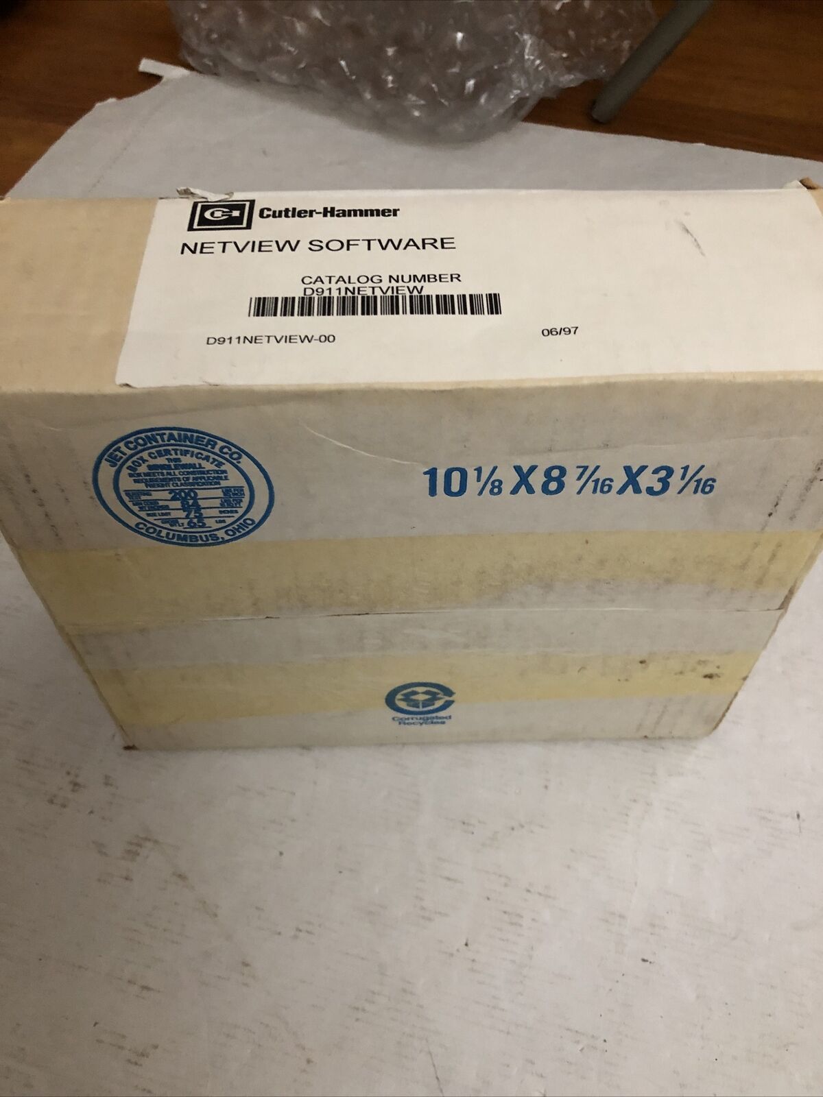 New Cutler Hammer 85-01454-00 Netview Devicenet Config. Software D911netview,Cs