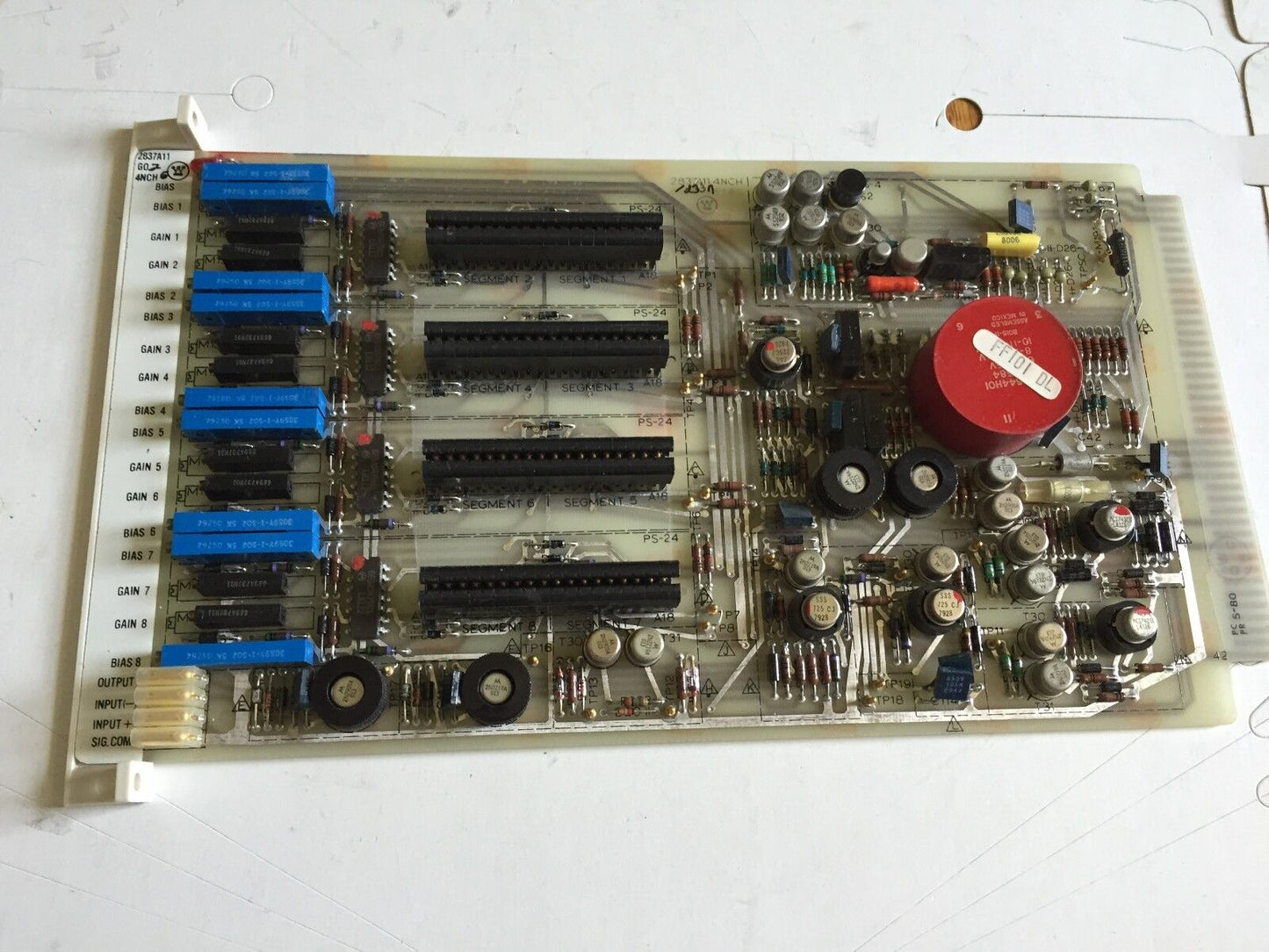 Westinghouse 2837A11g02 Drive Board 7300 Nch 2837A11 G02 4Nch,Ee