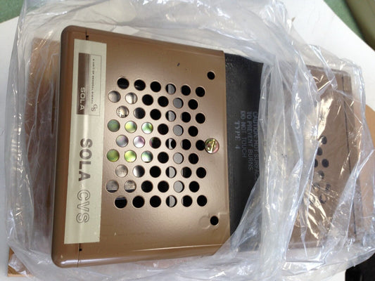 New Sola 24-554-9K Sola Electric Cvs Type 4,Fa