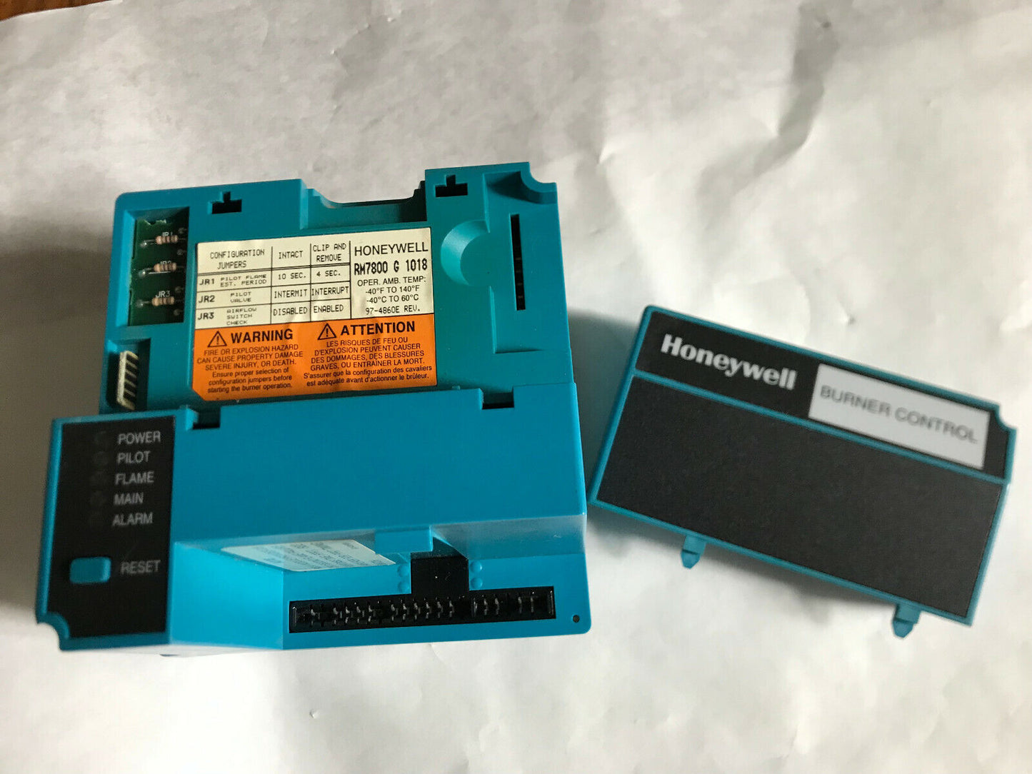 Honeywell Rm7800g1018  Burner Control Rm7800 G 1018, Module,Sg