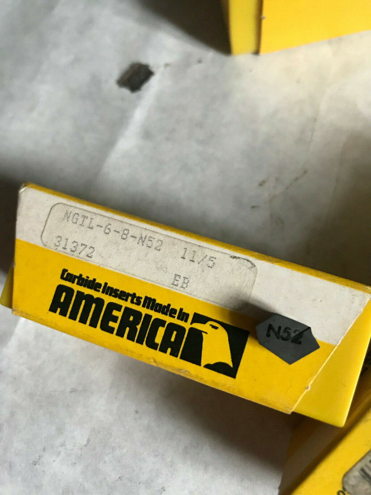 Lot 50 Newcomer Kgtl-6 8D Nk40 C-5 Cut-Off Carbide Inserts,Nk40 Ngtl-6-8-N52,Sk
