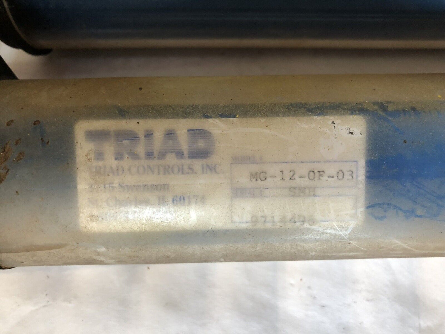 Lot Triad Mg-12-0F-03 Microguard Light Curtain Emitter, Receiver,Dl