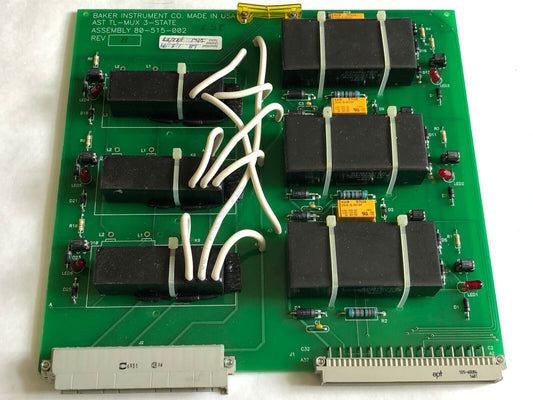 Baker Instrument 80-515-002 Rev.H, Ast Tl-Mux 3-State Control Board,Ag
