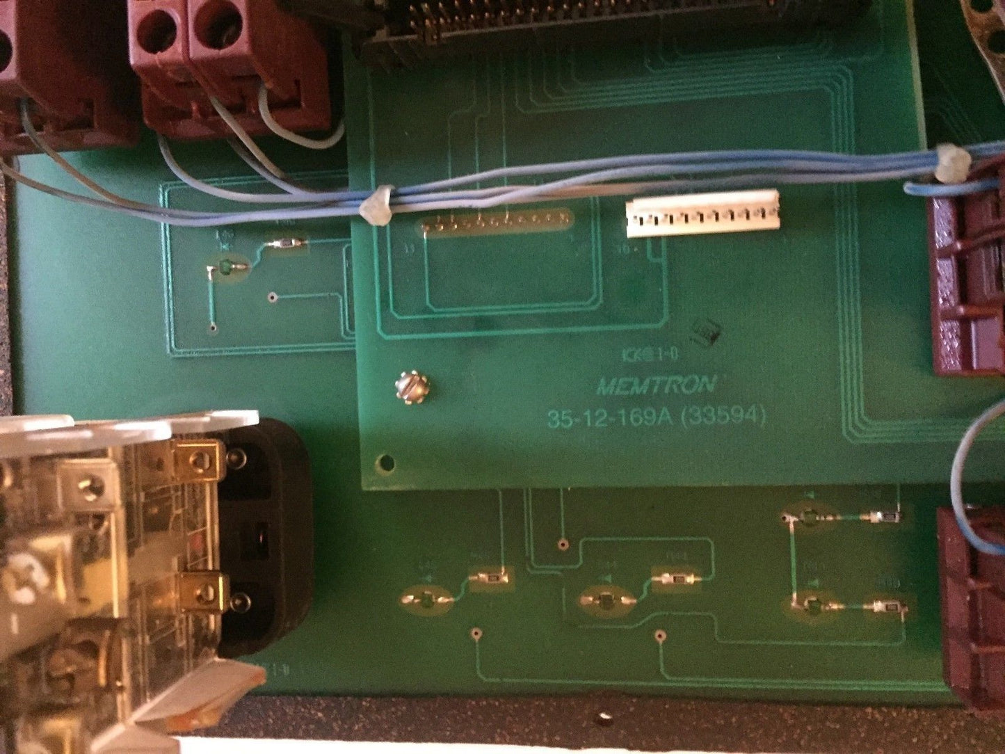 Memtron 35-12-169A (33594) Operators Panel,Bb