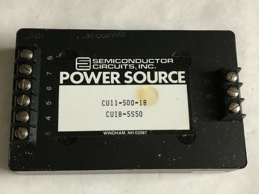 New Cu11-500-18 Semiconductor Circuit Cu18-5S50  Power Source Cu18-5S50,Fb