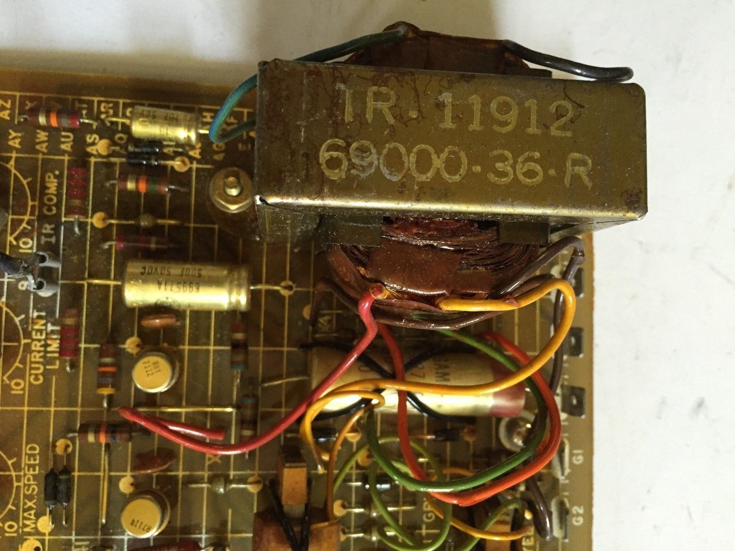 Reliance 0-51381-10 Baldor 51381-11,Tr-11912 Pc Board Drive Control,Sk