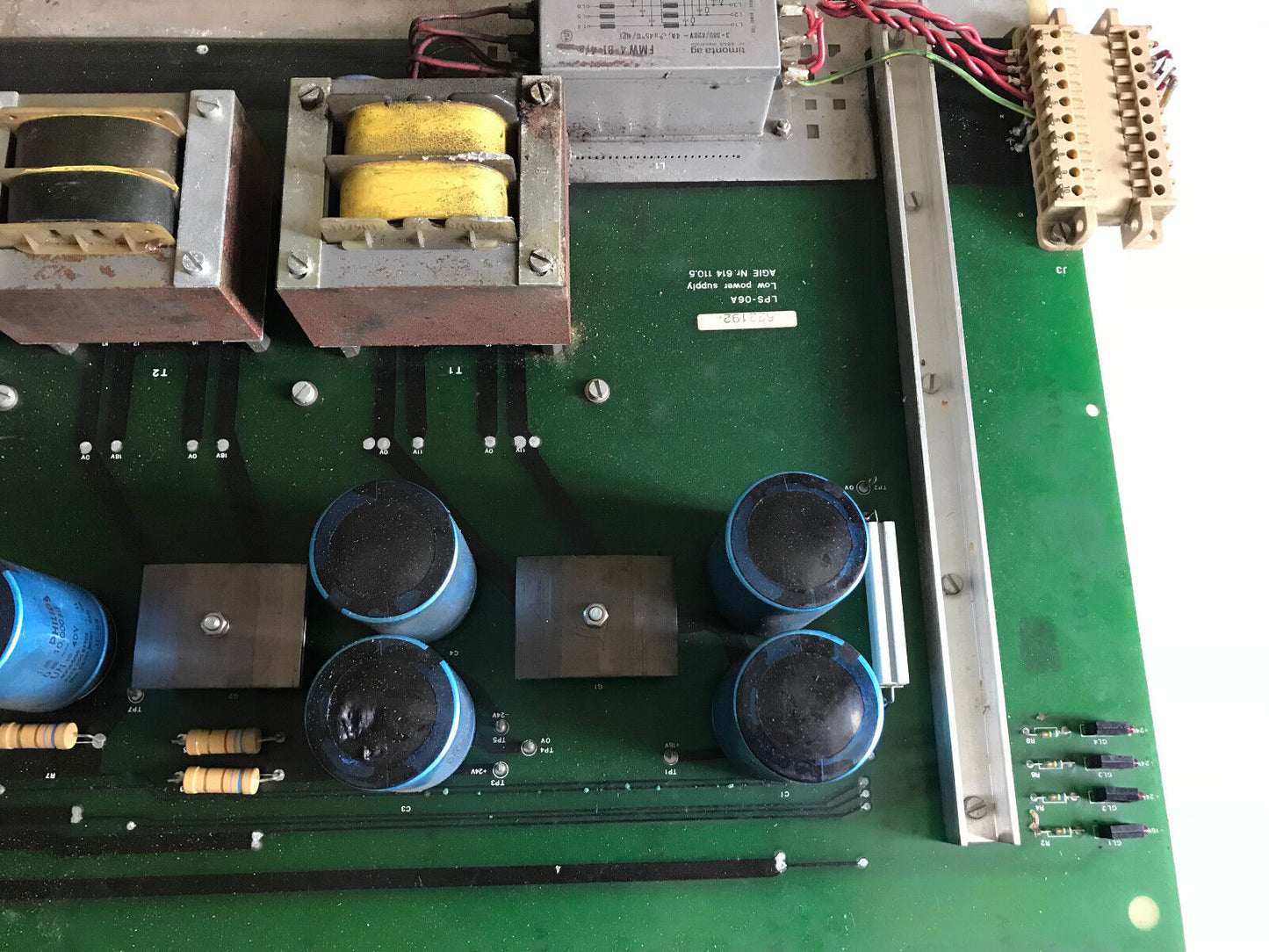 Agie Lps-06A, 614 110.5 Low Power Supply Pcb For Agiepuls Mm Edm Control ,Ta