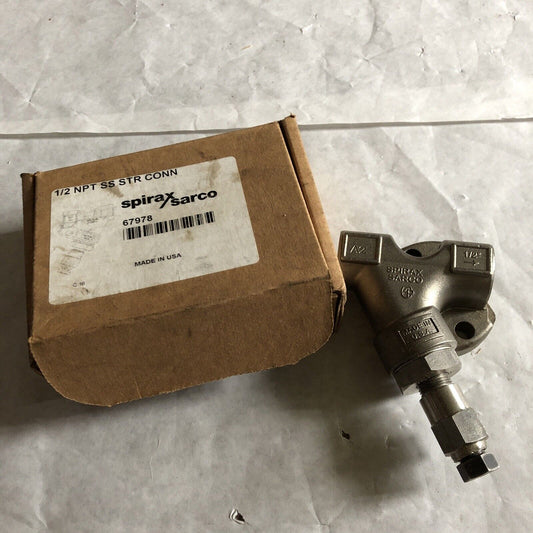 New 1/2" Npt Ss Spirax Sarco Epcp,A2045,A351 Cf8, Y Strainer Connector,67978,Bt