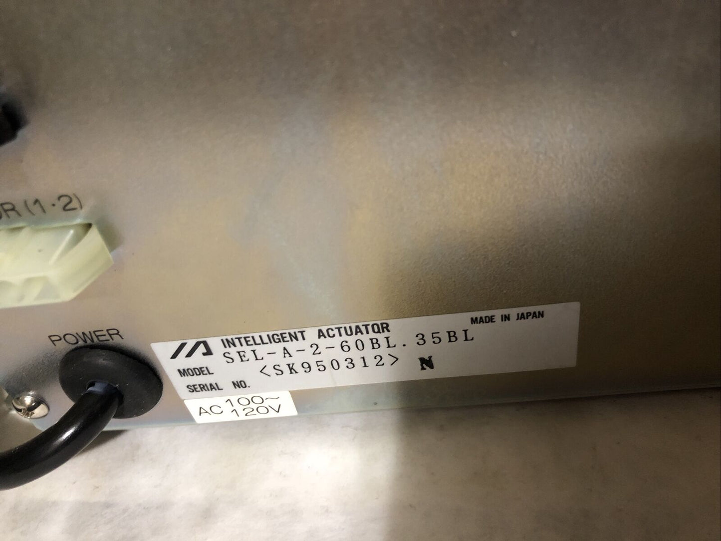 Ia Sel-A-2-60Bl.35Bl Intelligent Actuator Super Sel Type A,Super-Sel-A-2-Dc,Bq