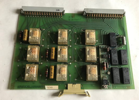 Agie 615 222.7,6152227,Mjg0212a Edm Machine Pcb Relay Board Mjgo212a,Si
