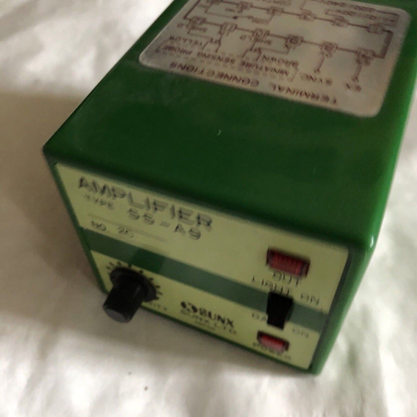 Sunx Amplifier Relay/ Sensor, 250Vac, 3A, Ss-A9 , No2c,Ao