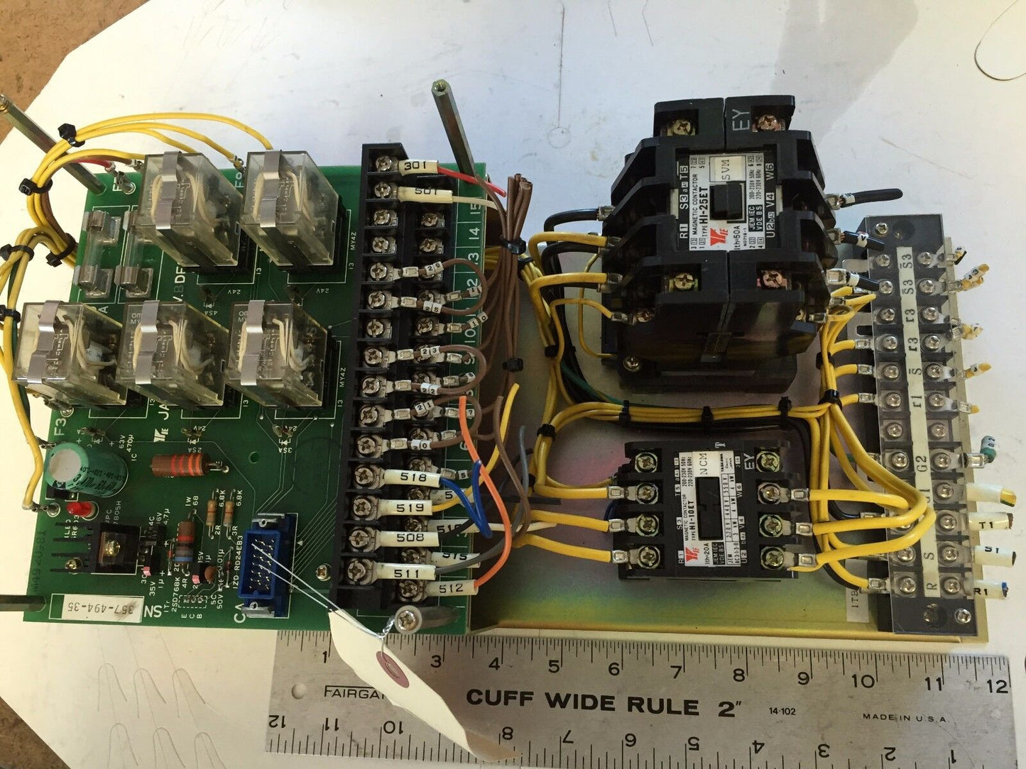 Jaskawa Jznc-Tu07,Jancd-Tuoi Rev.B,Df8200591 Yasnac Power Board,Jancd-Tu01,Dj
