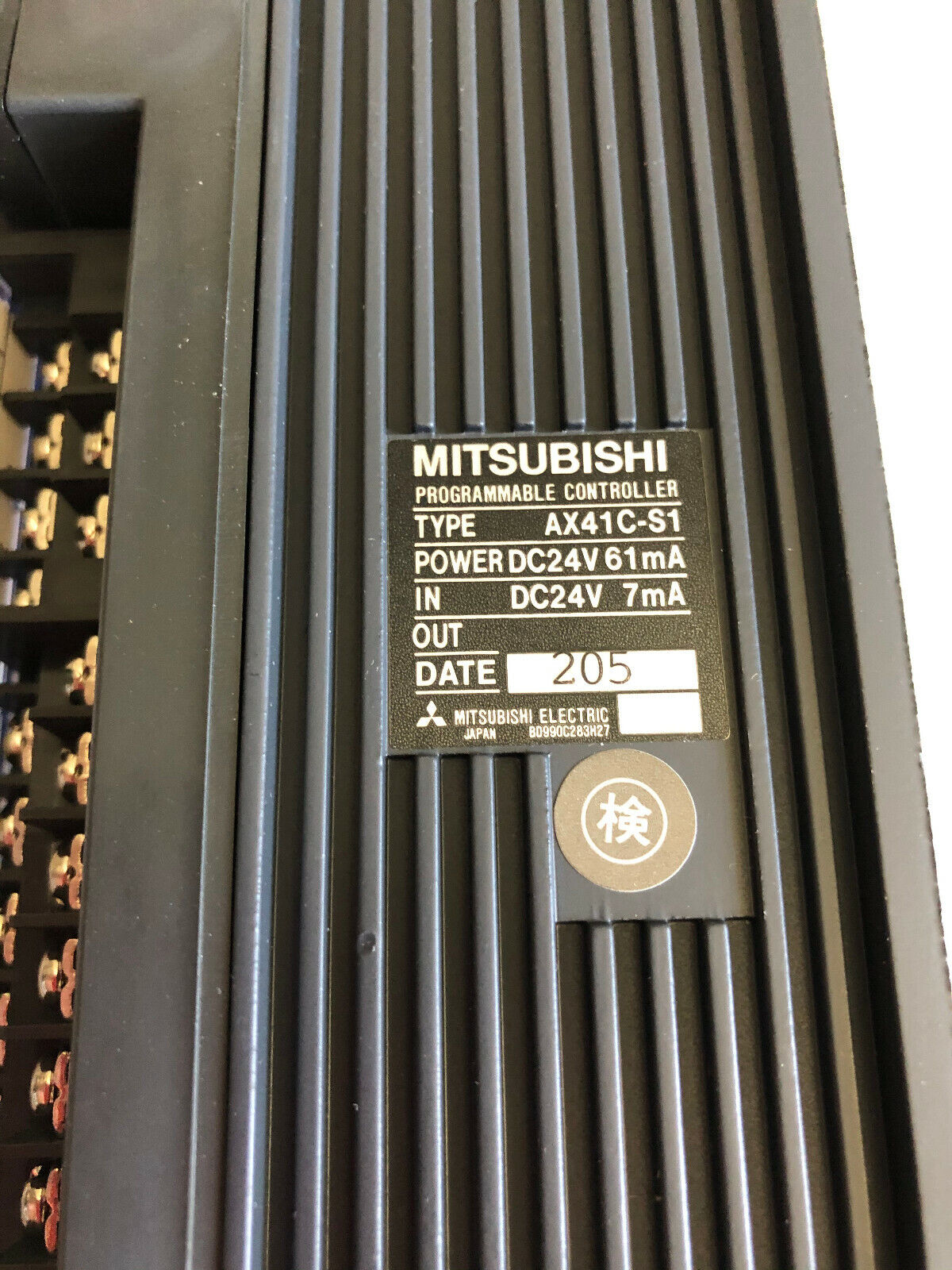 New Mitsubishi Ax41c-S1 Melsec Dc24v 7Ma,Ej