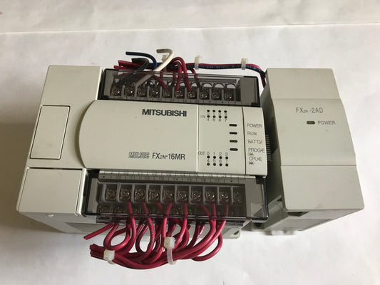 Misubishi Fx2n-16Mr-Es/Ul,Fx2n-2Ad,Fx2n-16Mr Programmable Controller 2A,240V,St