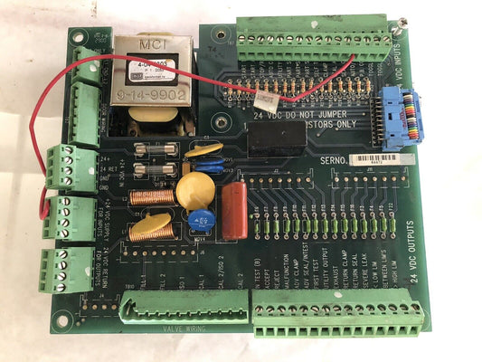 Qlog 1277-508 Rev. B Valve Control Board, 24 Vdc Mci 9-14-9902,Ltk-O 2406,Dd,Fj