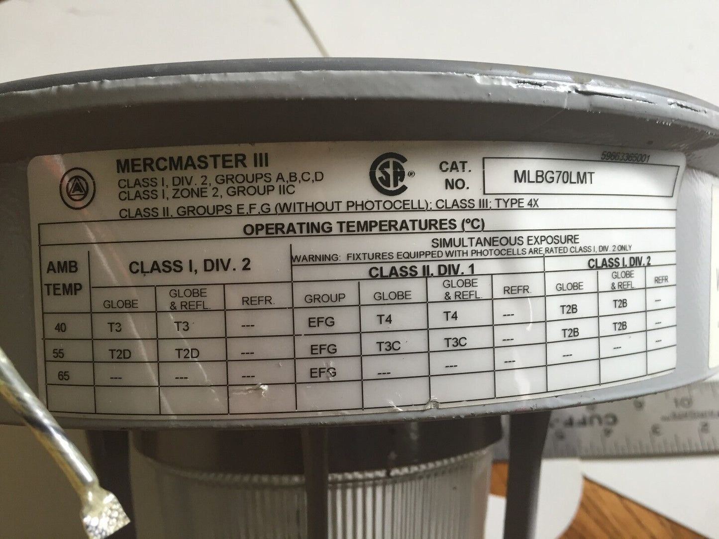 New Appleton Mlbg70lmt,Mercmaster Ballast Body 70W Hps 120-277V Low Profile,Ti