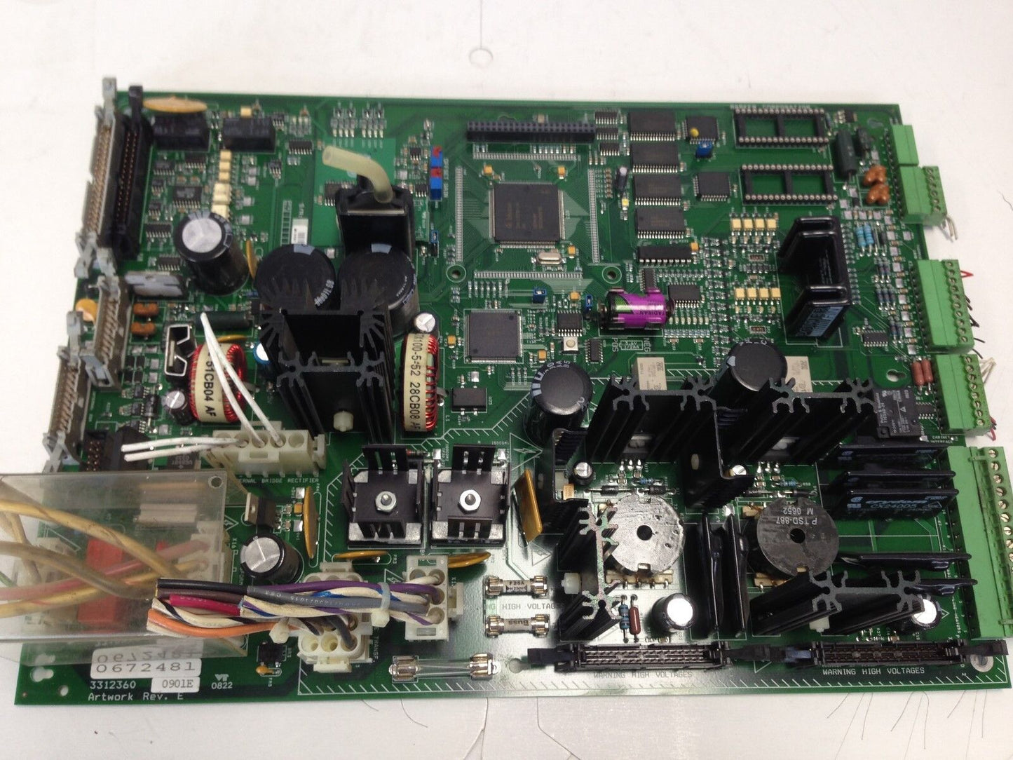 Markem 0672481 Artwork Rev E Pc Control Board 3312360 0515E Rev. E,Dh,Dc,Di