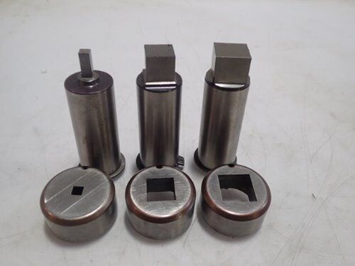 3 Mate Square Turret Punch Die,.312, 1.062+.012,.875,+.012 Die,M.312+.012,Tm