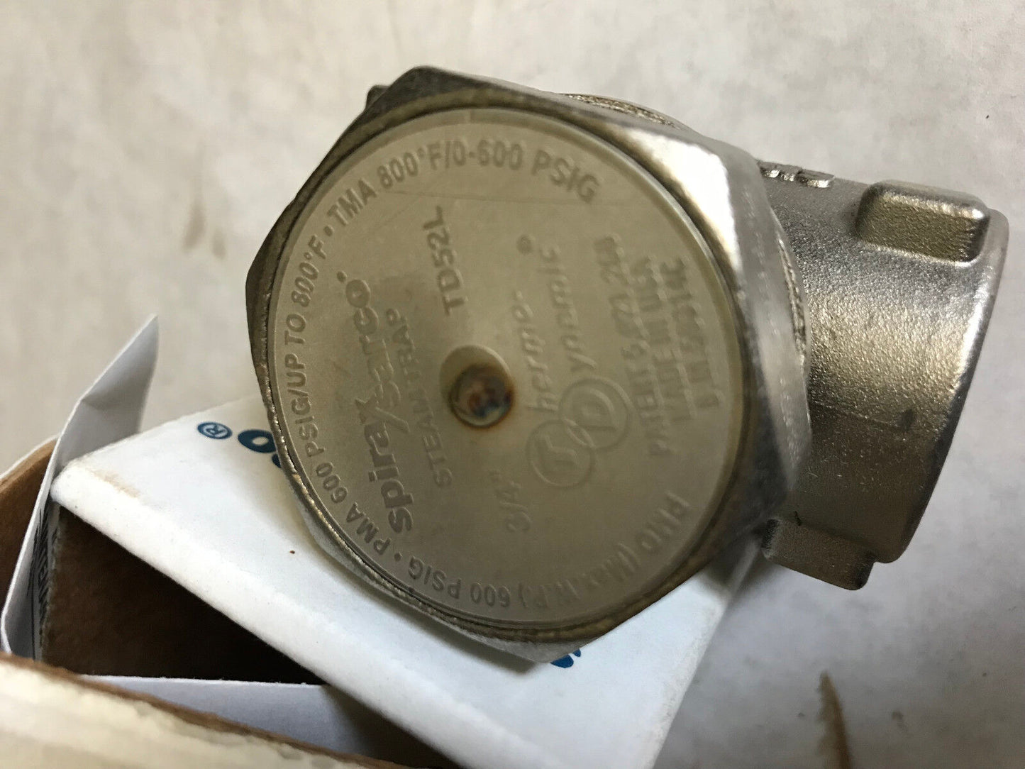 3/4" Spirax Sarco Td52l,B.M 59314C Thermo-Dynamic Steam Trap Live Steam,Eo,Tg,Bu