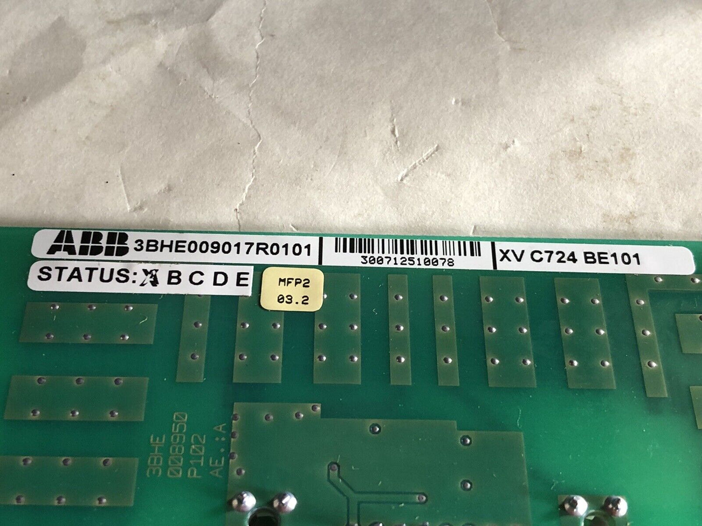 New Abb 3Bhe009017r0101,3Bhe008950 P201,Asea Brown Boveri Pc Board Vlscd,Ex