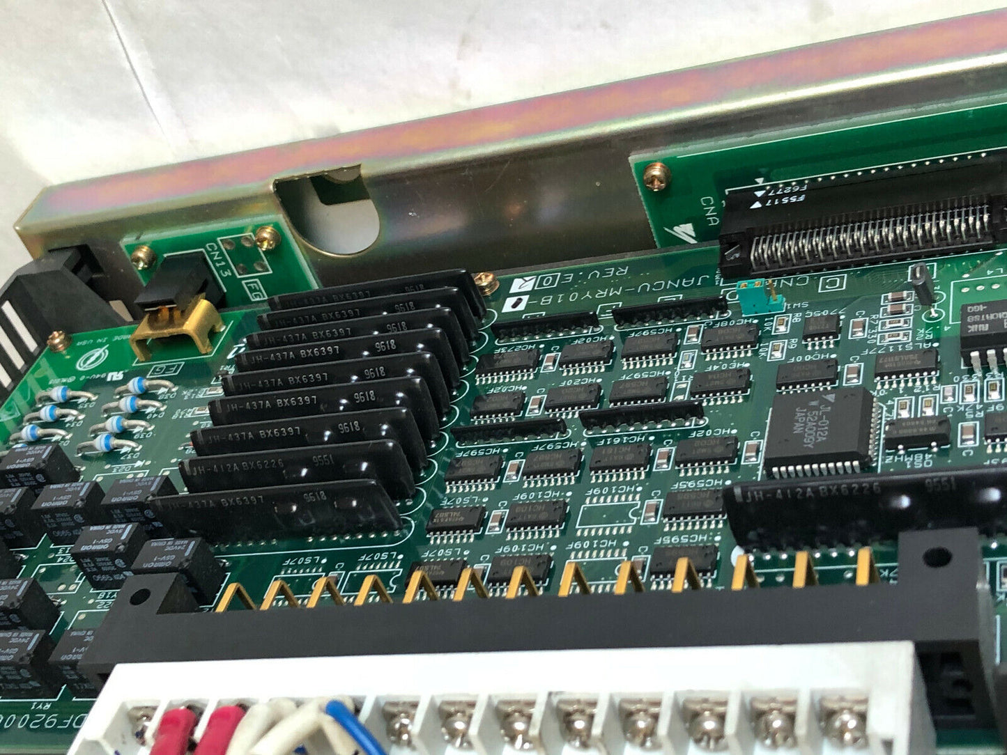 Yaskawa Jancd-Mbb02-1 Rev.E,Mry01b-1,Mi004,Jzncu-Mrk09-19 Backplane,Ek