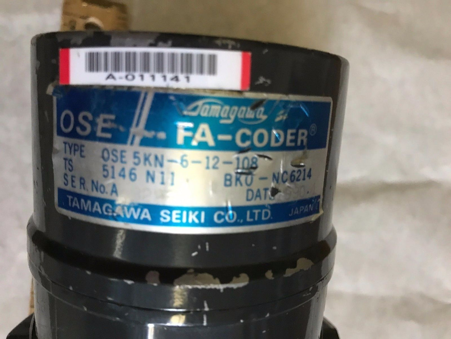 Tamagawa Ose 5Kn-6-12-108,Ose Bko-Nc6214,Tamagawa Fa-Coder Encoder,Dj