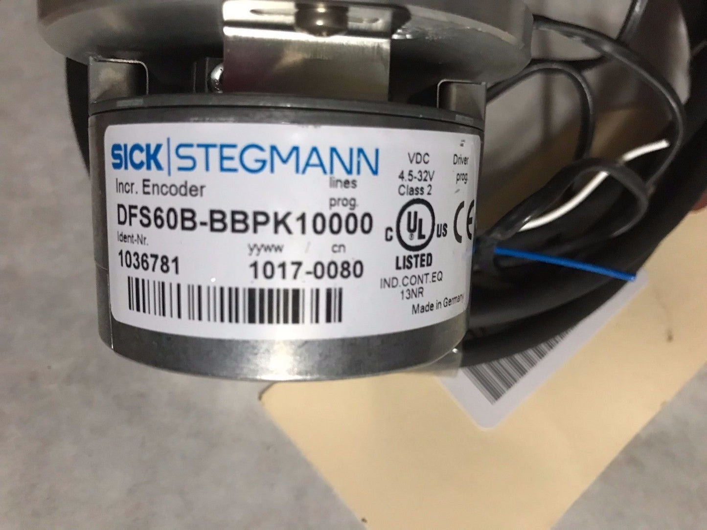 New Ahs Dc-586-T-020202,Sick Dfs60b-Bbpk10000,1017-0080 Dc Servo Motor,Bt
