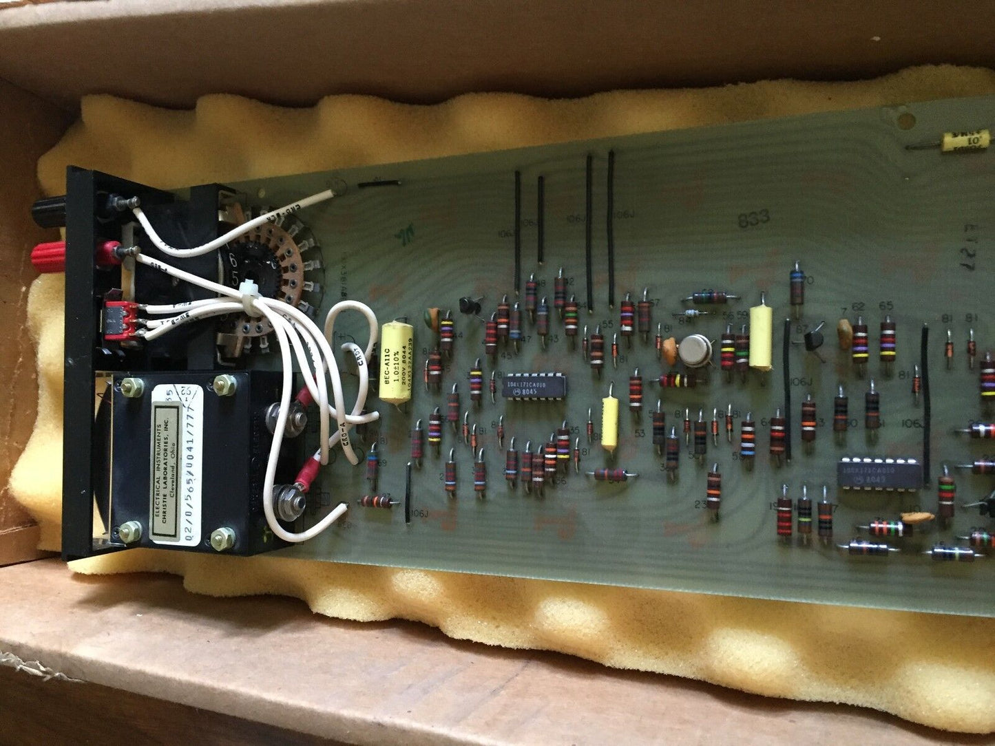 New General Electric 193X381abg01 Meter Board Ge 193X381a8 G01, 193X381ab-G01,Td