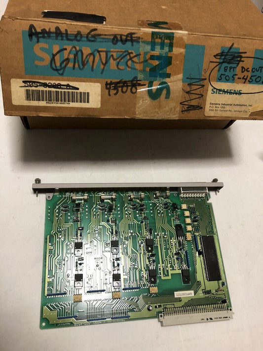 New Siemens Module Pwb 2586402-0001 Digital 505 8O 0.5A Seimens 505-4508,Eg