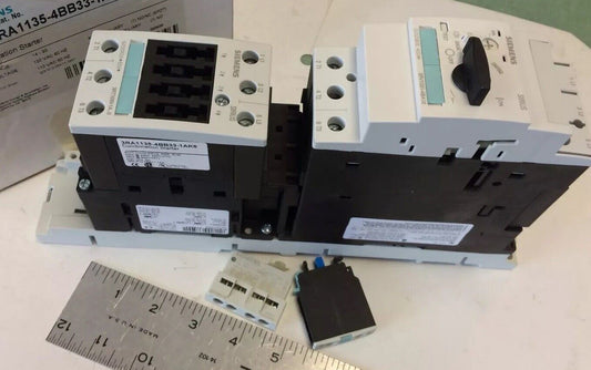 New Siemens 3Ra1135-4Bb33-1Ak6 Starter,Sirius,3Rt1033-1A.0,120 Vac,14 - 20A,Sg
