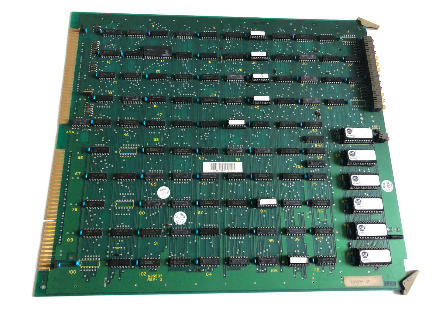 Allen Bradley Upx,Allen Bradley 635537-90 Rev.2,635537 Rev-2,635536-01,Cf,Cx
