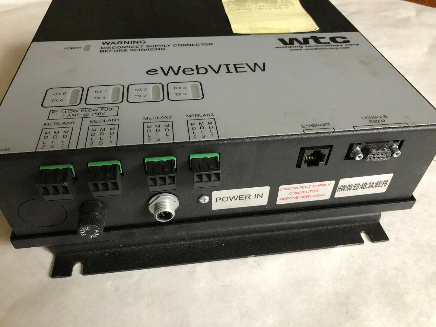 Wtc 986-0054E Webview-Enet Ethernet Terminal,Webview-Eney,En