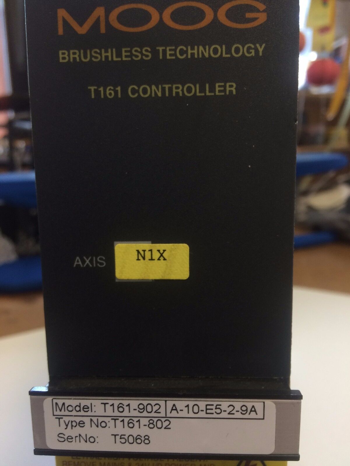 Moog T161-902 A-10-E5-2-9A Servo T161 Controller B48359-004 Rev C ,Ed