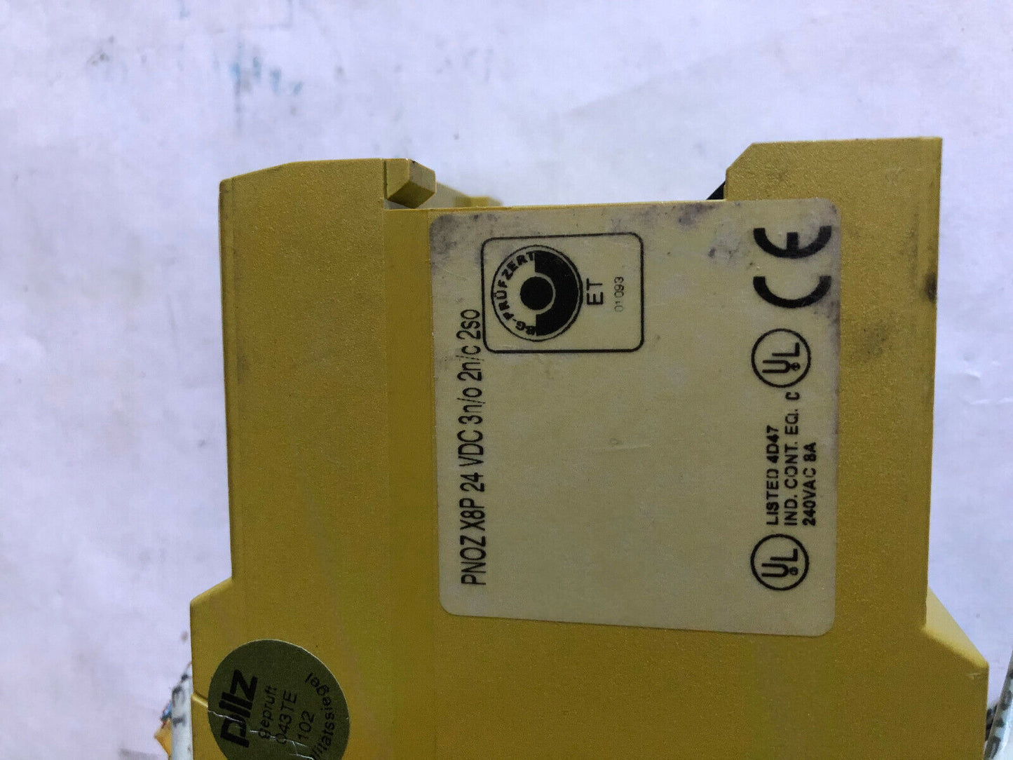 Pilz Pnoz X8p Safety Control Relays,Pilz Pnoz X8p  24 Vdc,Eb