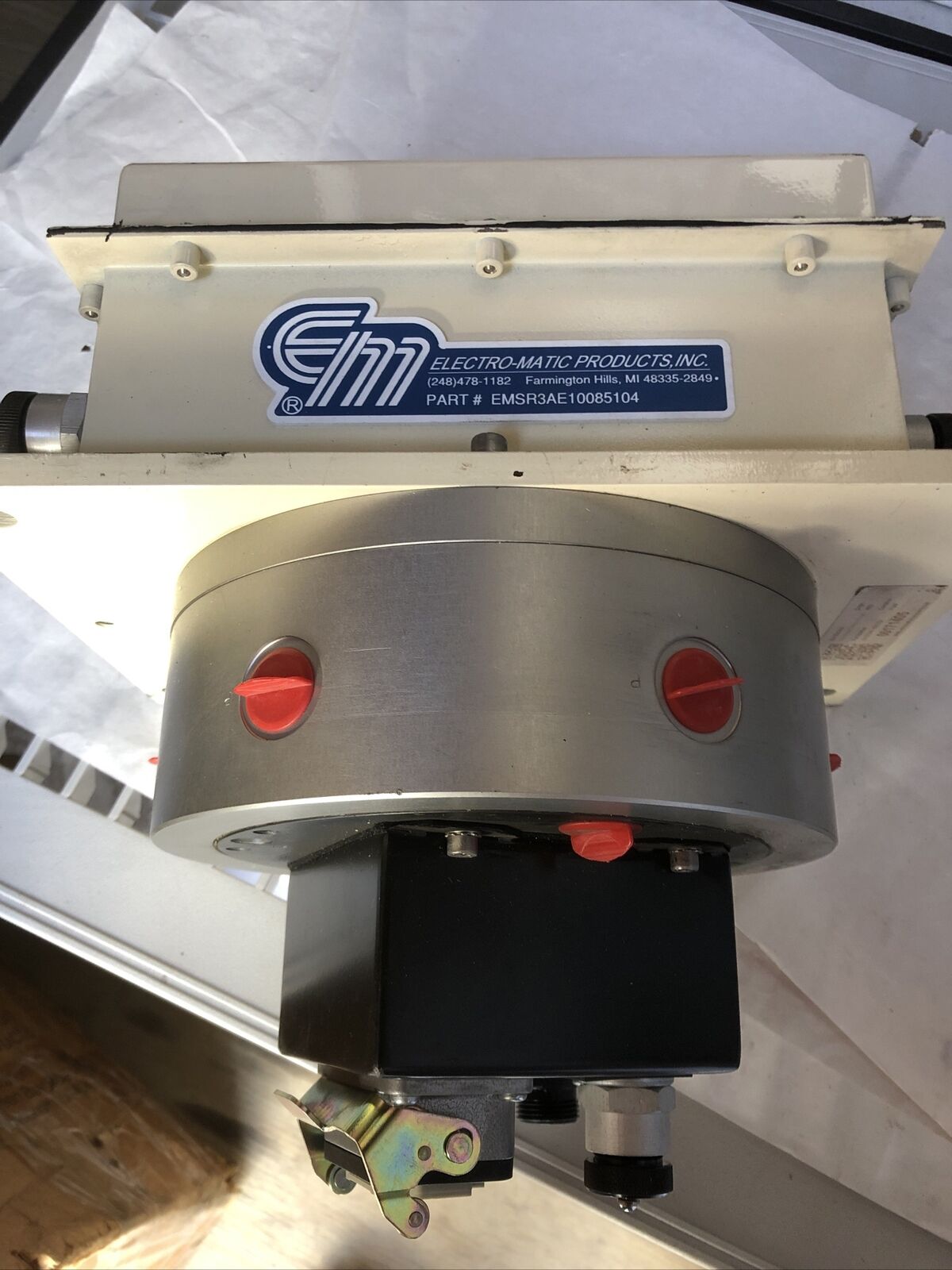 New Electro-Matic Emsr3ae10085104,00171405 Slip Ring Assembly,Air 10,38900,Fe