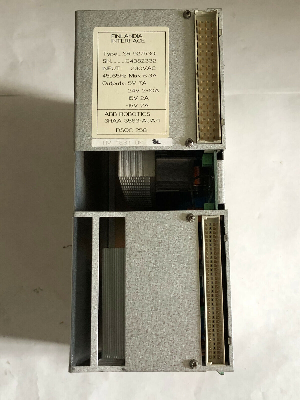 Abb Dsqc 258,Sr-927530,3Haa-3563-Aua-1 Finlandia Interface Power Supply,Da,Tc
