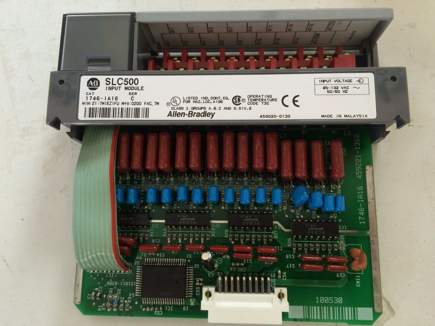 New Allen Bradley 1746-Ia16, 1746-Ia16 Slc 500 Input Module 459221-1360,Eb