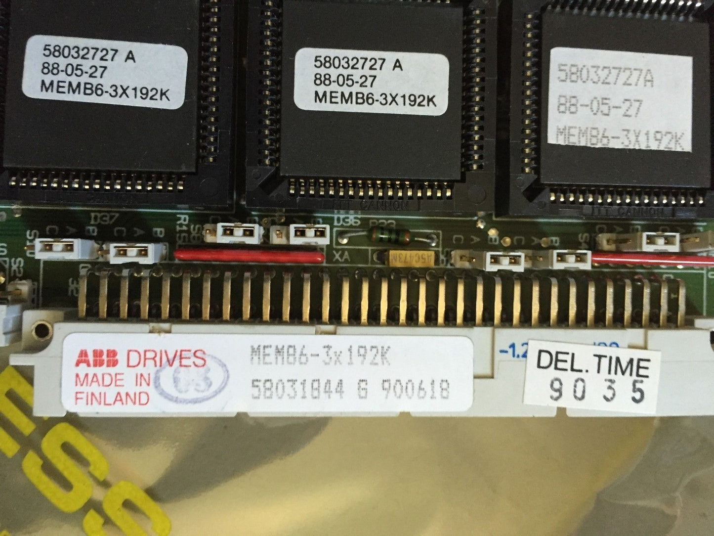 New Allen Bradley Mem86-3X192k,Mem-3*192/E3e100, Pcb Board,Fb