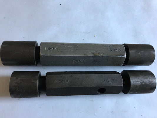 Lot The Pipe Machinery Go No Go Plug Gage 1.346,1.342,1.3299,1.3344,Sh