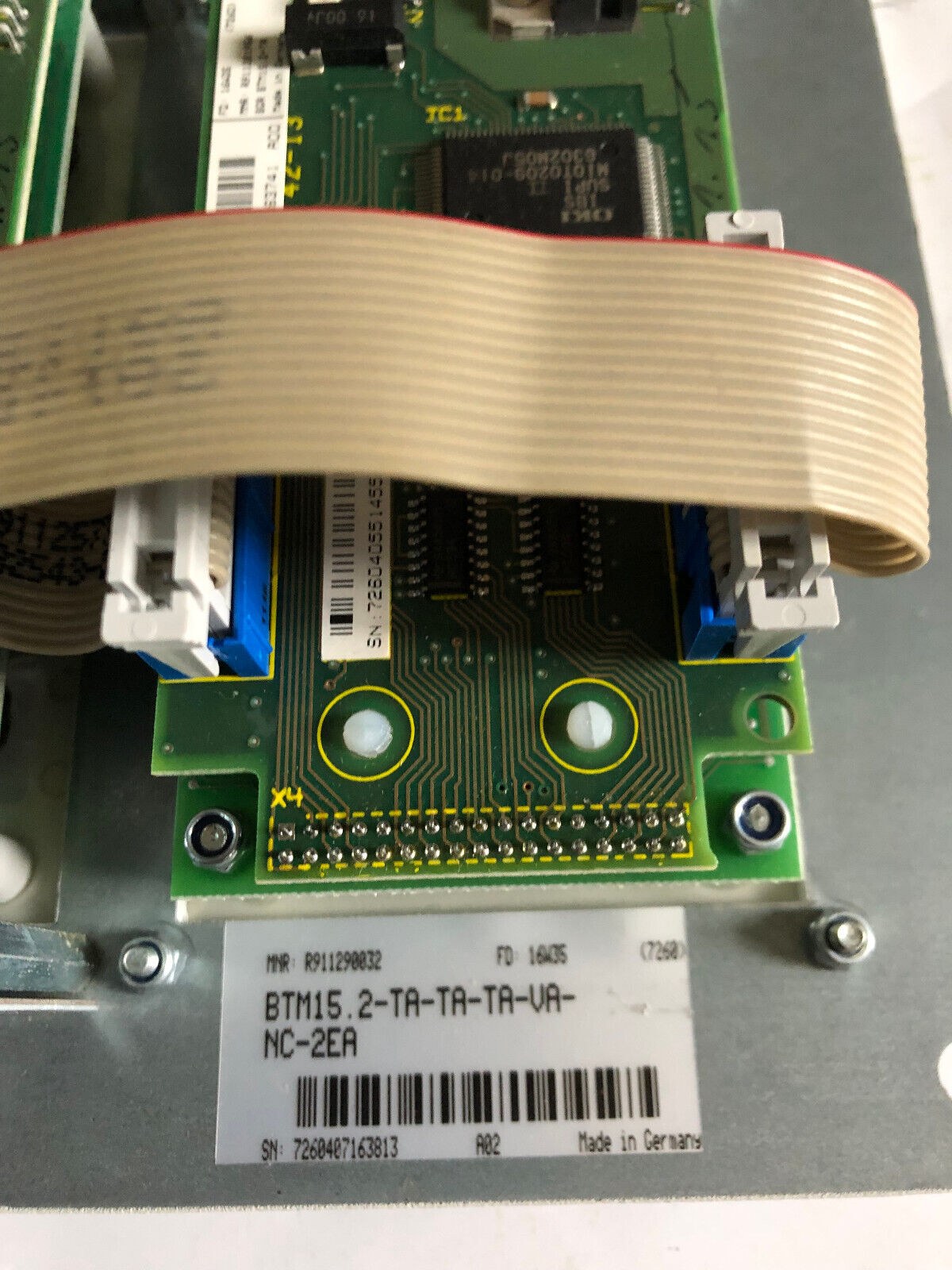 New Rexroth R911290032,Btm15.2 Ta Ta Ta Va Nc 2Ea,R911267951 Plc Readout,Ed