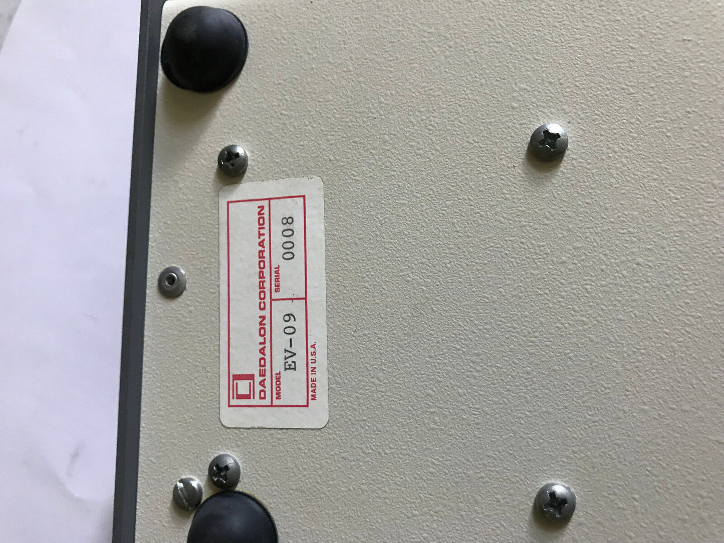 Daedalon Corporation Ev-09 Regulated Power Supply 0-15V Dc ,Ep