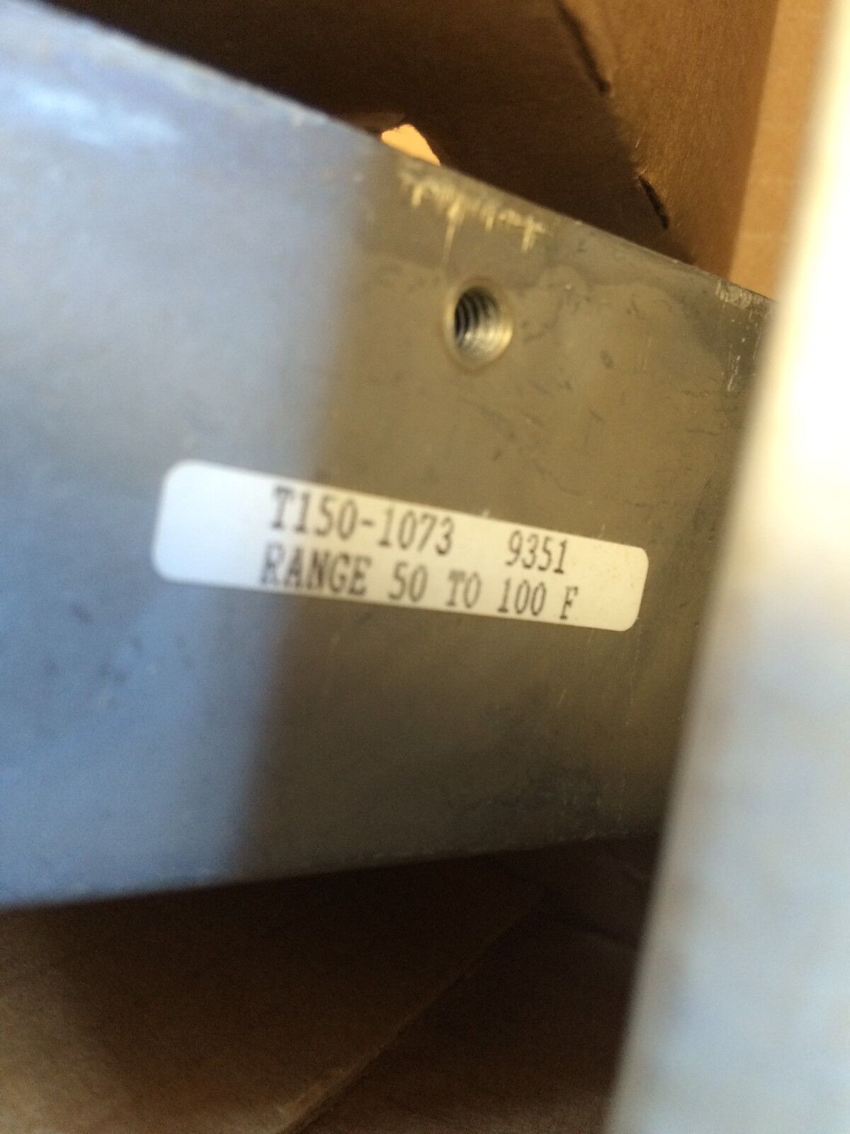 New Robertshaw T150-1073 9351,50-100F Temp.Transmtr,10" Coiled,2252-273,Fb