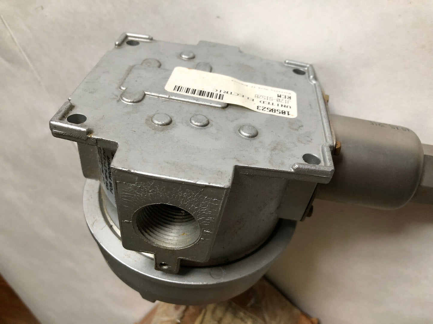 3/4" United Electric 95835 S152b,1/50# Spdt Xprf # Sw;Ss Bellow,J120 Valve,Cg