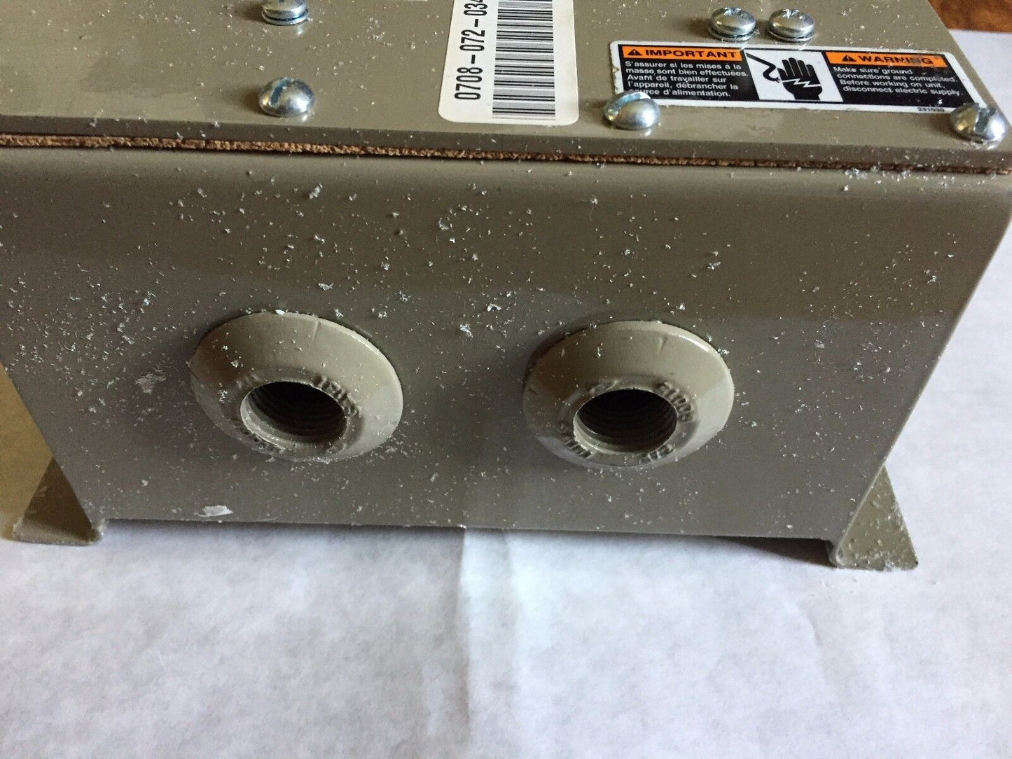 Syntron C-8Cr-2A-2Fo/Pt,#184710-A 112V Ph1 12A Electric Controller,Av