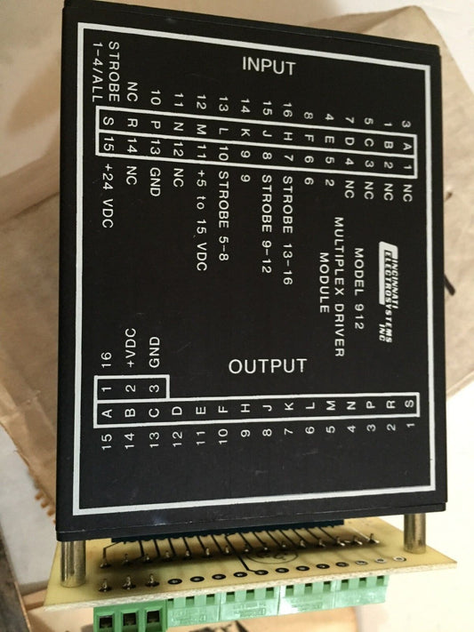 Cincinnati Electrosystems 912 Multiplex Driver Module 912-2-24-4-11,788Cei,Dd